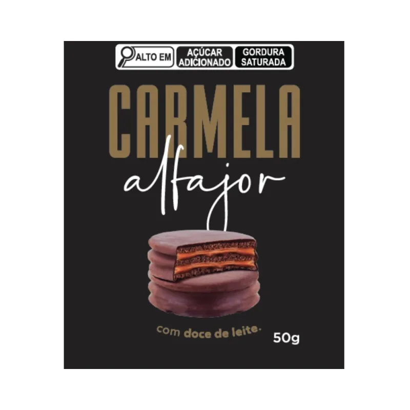 ALFAJOR CARMELA 50G - Não Informado - Mercearia
