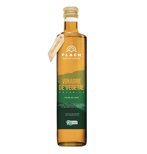 Vinagre Flach Vegetal Org Caldo De Cana 500ml - FLACH