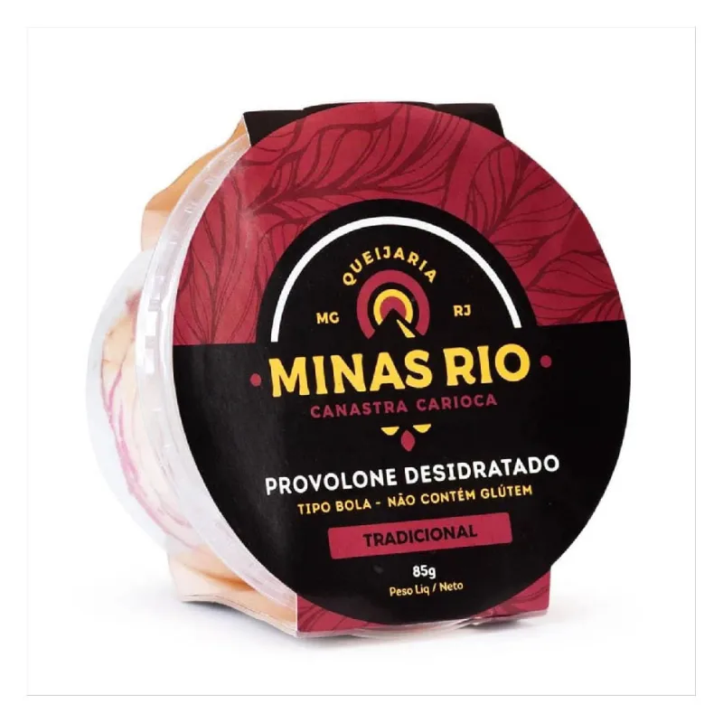 Queijo Provolone Minas Rio Desidratado Bola Chimichury 85g