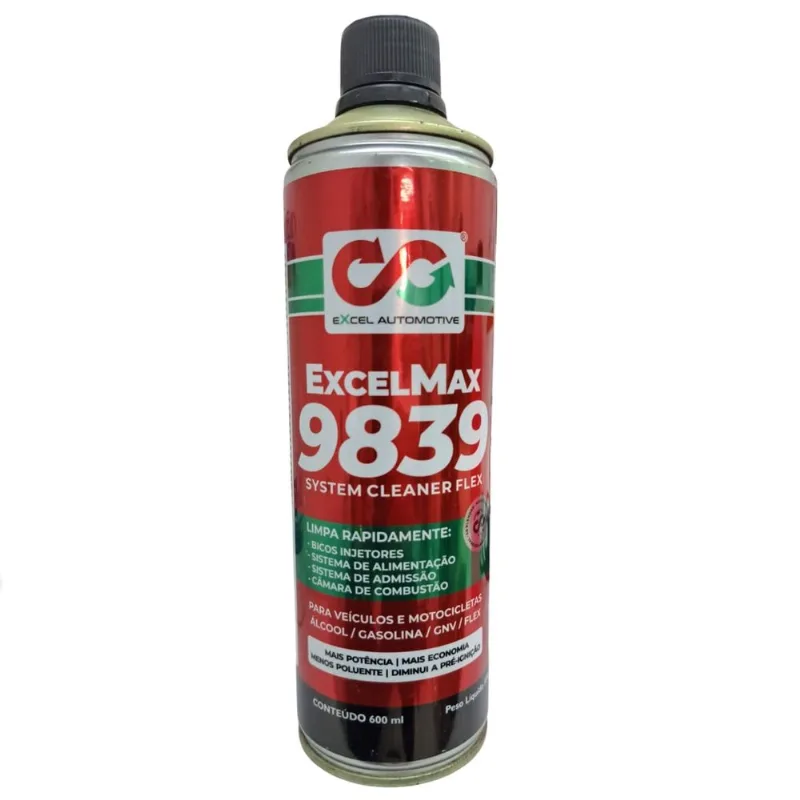 Limpa Bico Excel Automotive Perfect Clean 9839 Flex Gasolina 600ml