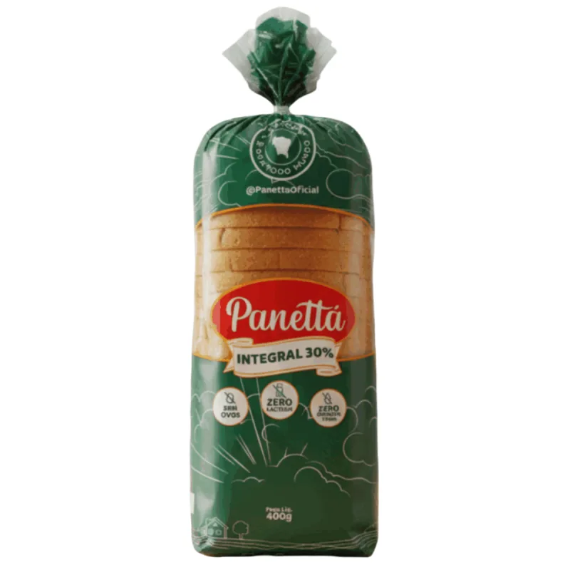 Pão de Forma Panettá Integral 400g - Panetta