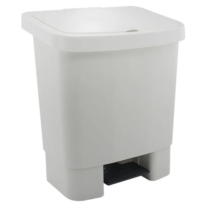 Lixeira Dellplast 50L Plástico Branco 4100.08 (MP)