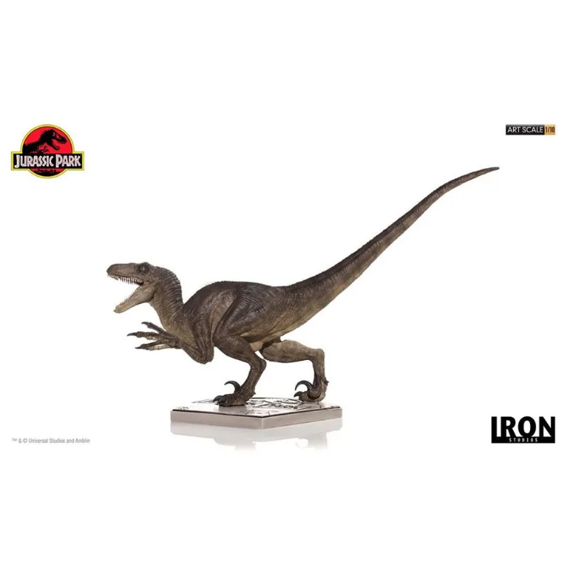 Jurassic Park - Velociraptor Attacking - Art Scale 1/10