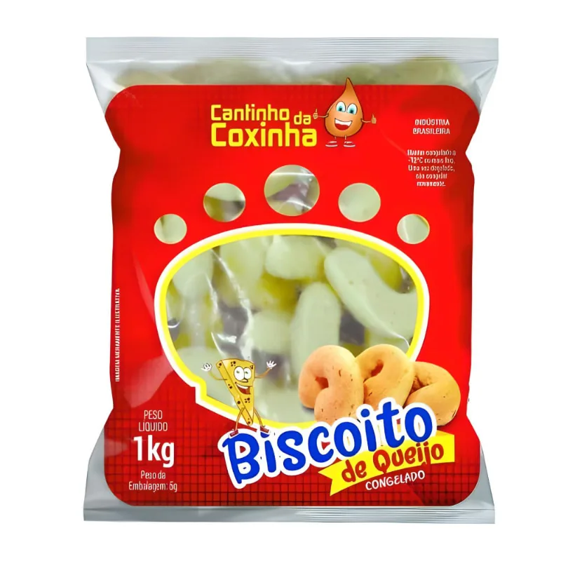 Biscoito Cantinho da Coxinha Queijo 1Kg