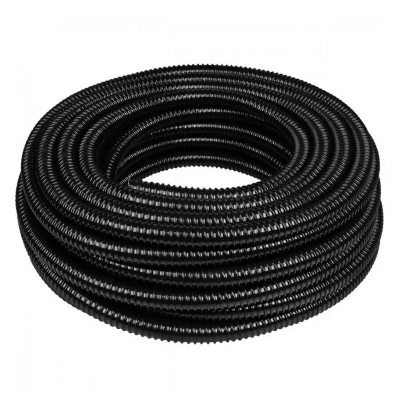 Eletroduto Flexível Revestido Ekoflex Eletroduto Flexível Revestido 1" Preto Ekoflex 10 Metros