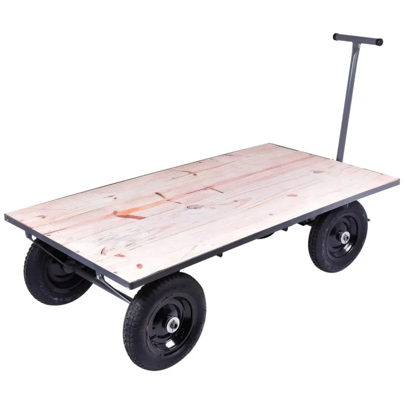 Carrinho Plataforma De Madeira 300 Kg Desmontável Bumafer - Bumafer
