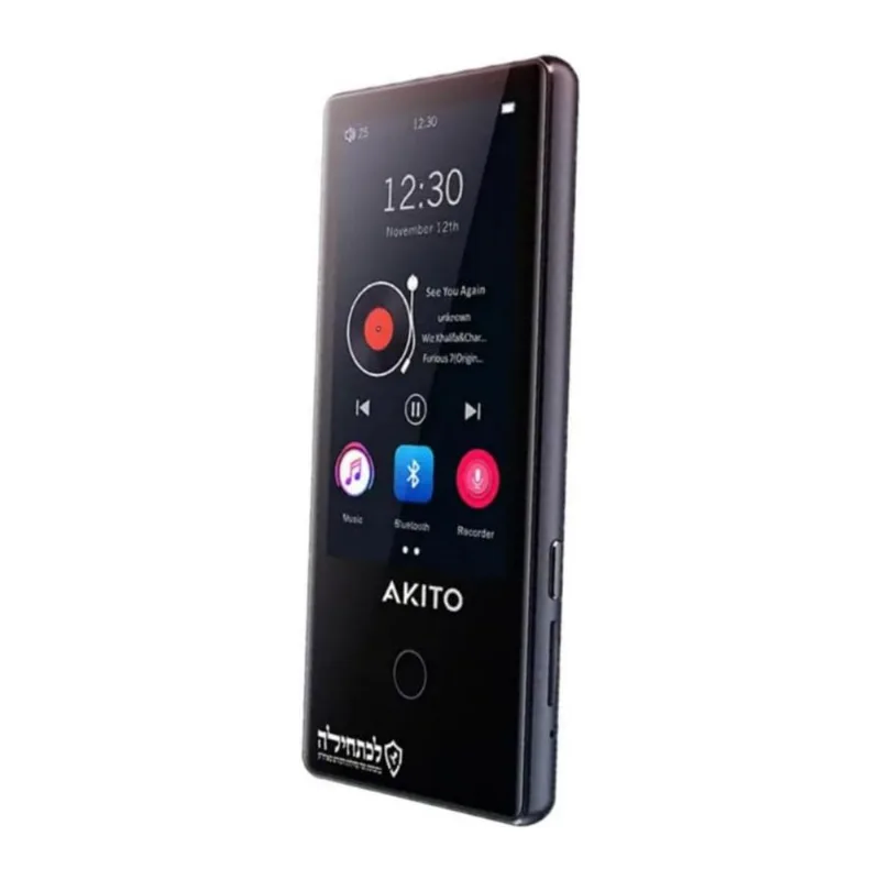 Leitor Mp3 Akito L13 Kosher 16gb Preto