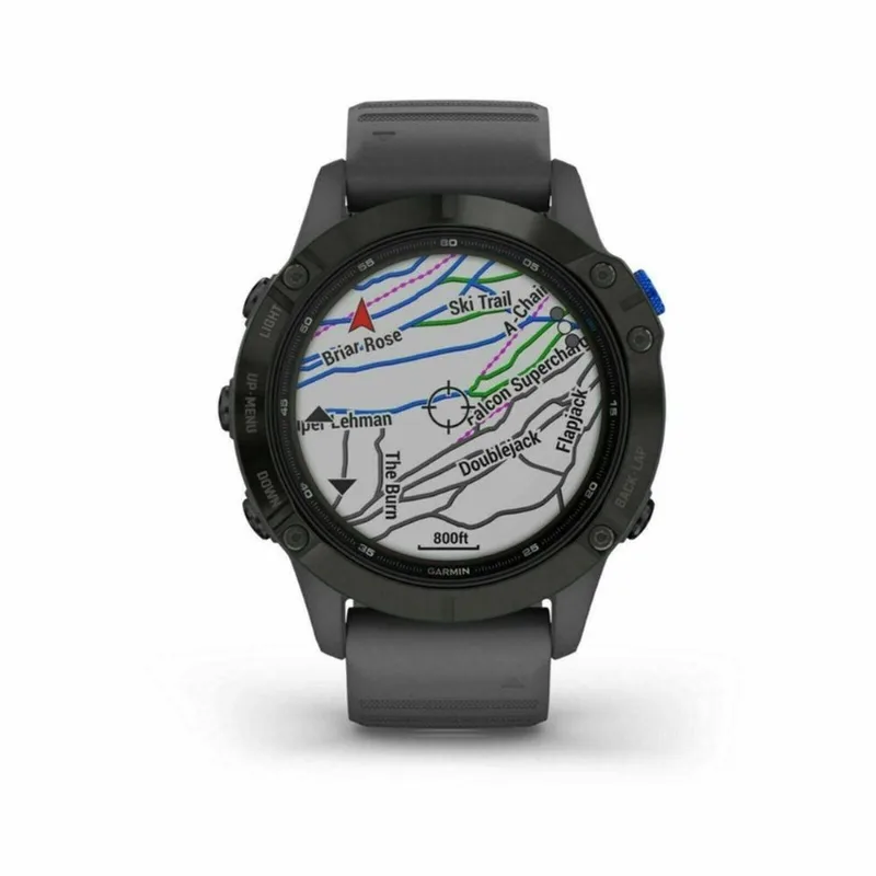 Gps Garmin Fenix 6 Pro Solar Preto/cinza Chumbo 010-02410-10