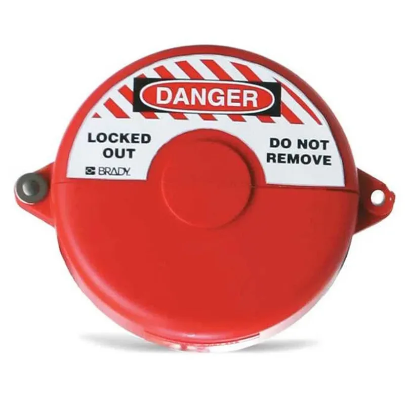 Bloqueio Para Válvula De Gaveta 25mm A 63mm Vermelho Brady 65560 65560