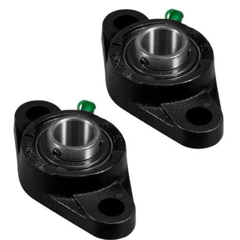 Kit 02 Mancal Flange Com Rolamento 20Mm - Ucfl204 Fl204