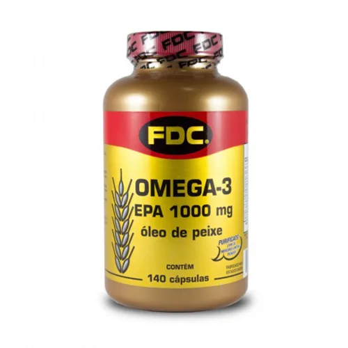 Omega 3 1000g 140caps Fdc - FDC - Suplementos