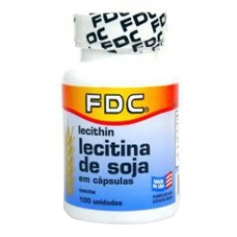 FDC Lecitina de Soja 1200mg Biowell 100 Cápsulas