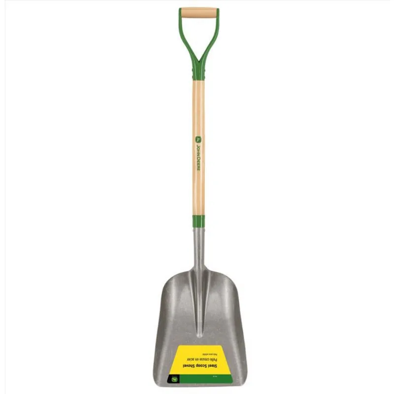 Pá John Deere Steel Scoop De Uso Geral 120x50cm