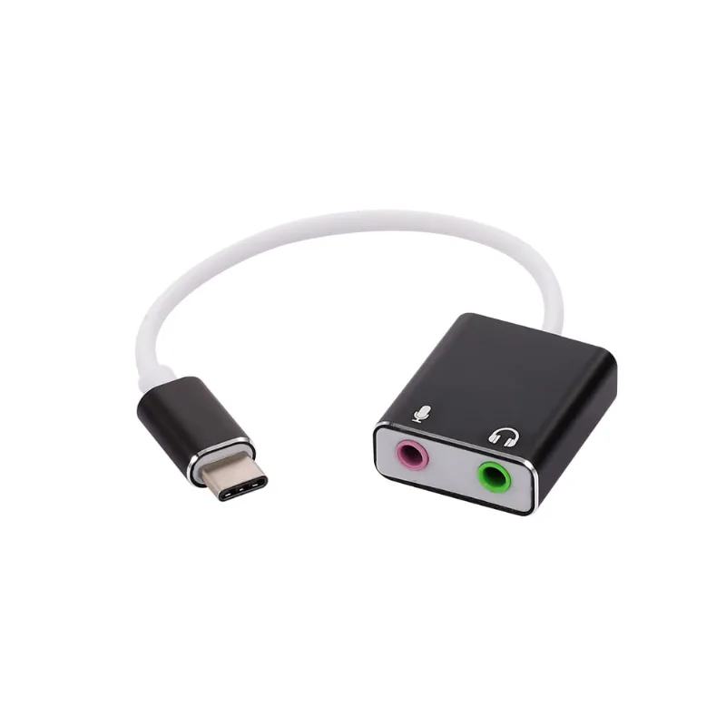 Usb C Tipo C Tipo-c Placa De Som Externa Hi-fi Magic Voice