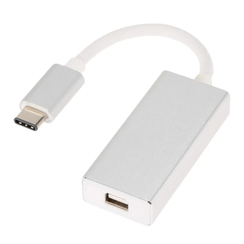 Usb 3.1 Tipo-c Para Mini Displayport Mdp Mini Dp 1080p Hdtv