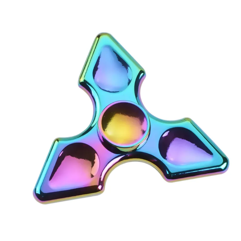 Novo Hot Premium Metal Liga De Zinco Tri Fidget Hand Finger