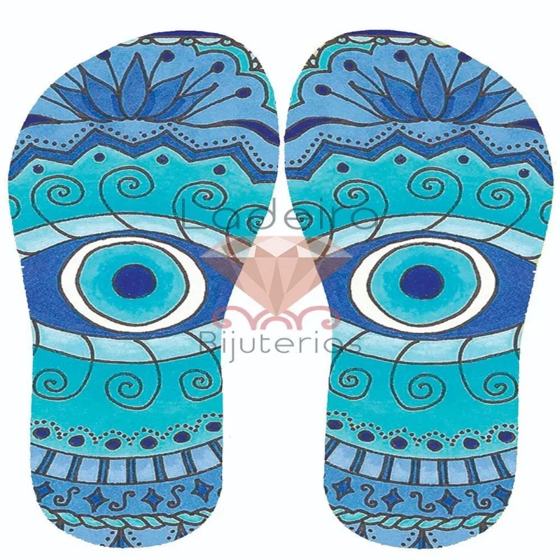 Lonita Para Chinelo A4 -6 Unidade E020 - Olho Grego