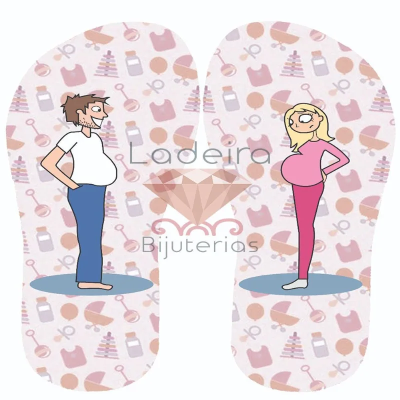 Lonita Para Chinelo A4 -6 Unidade E024 - Gravidos