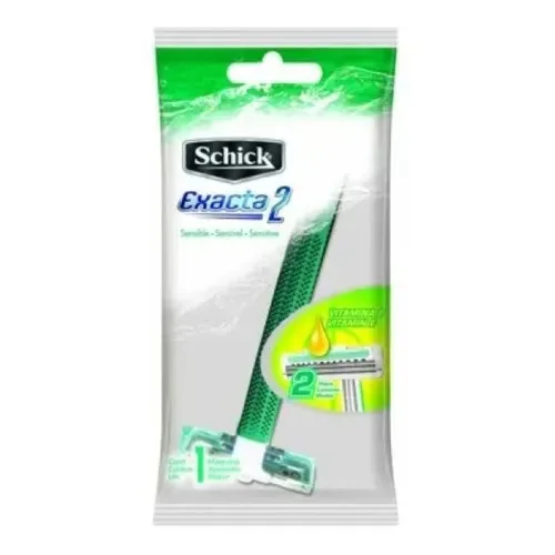 Aparelho Exacta Verde - SCHICK - Higiene E Beleza