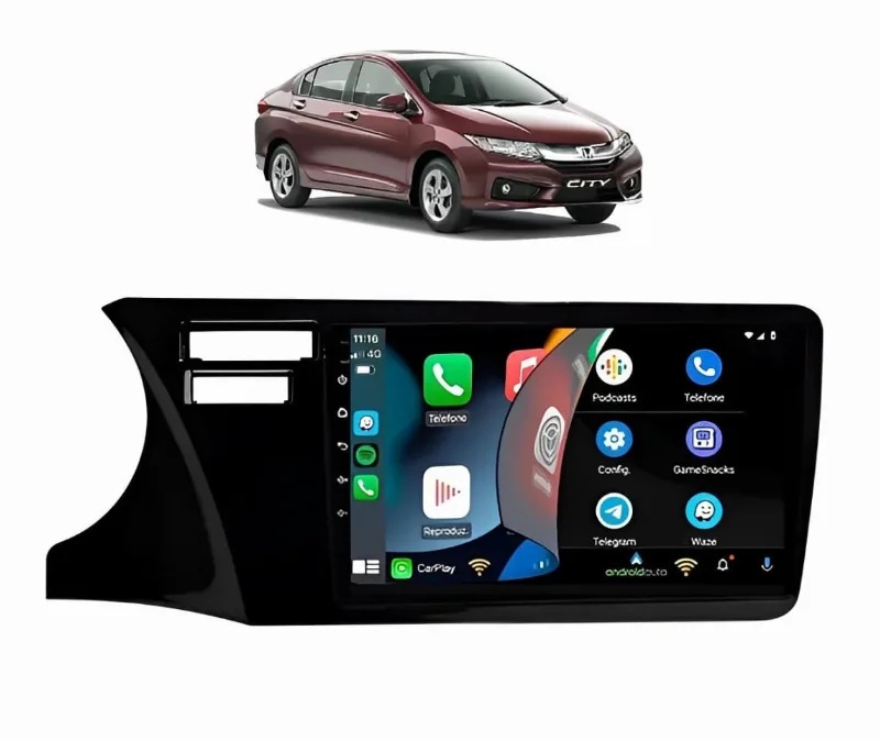 Kit Multimídia City Ex Exl 15 / 21 9 Pol Android Carplay Gps 2/32gb - 915br Roadstar
