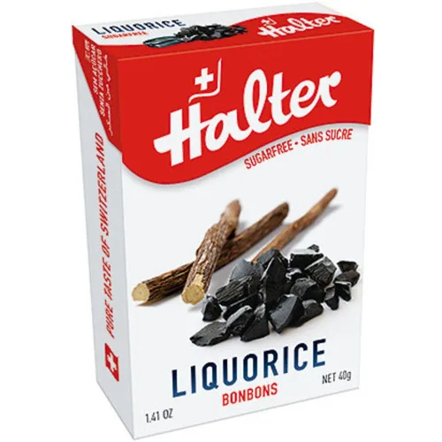 Bala Halter Sem Açucar Alcaçuz 40gr Halter - HALTER