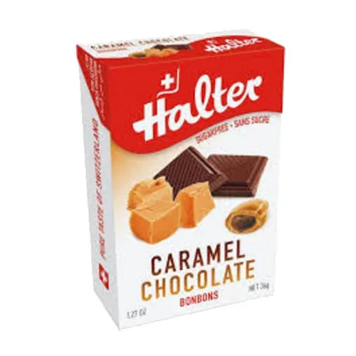 Bala Caramelo Chocolate 36g Halter - HALTER