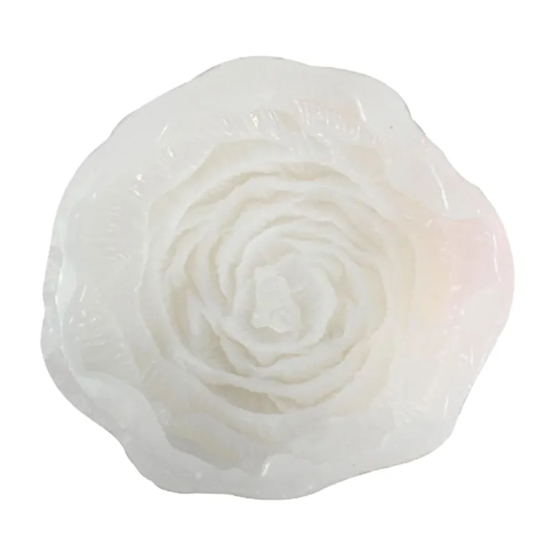 Molde Multifuncional Rosa 9,5Cm De Silicone Unidade 098 - Transparente