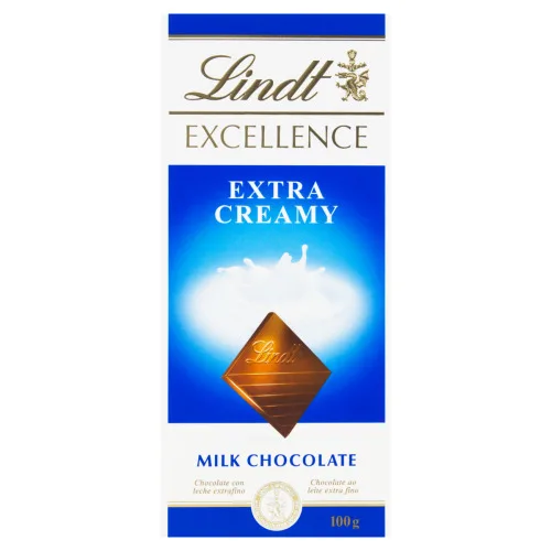 Tablete Excellence Extra Milk Chocolate Lindt - LINDT - Mercearia