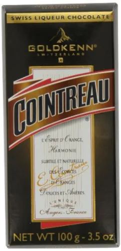 Chocolate Goldkenn Líquido Cointreau 100gr - GOLDKENN - Mercearia