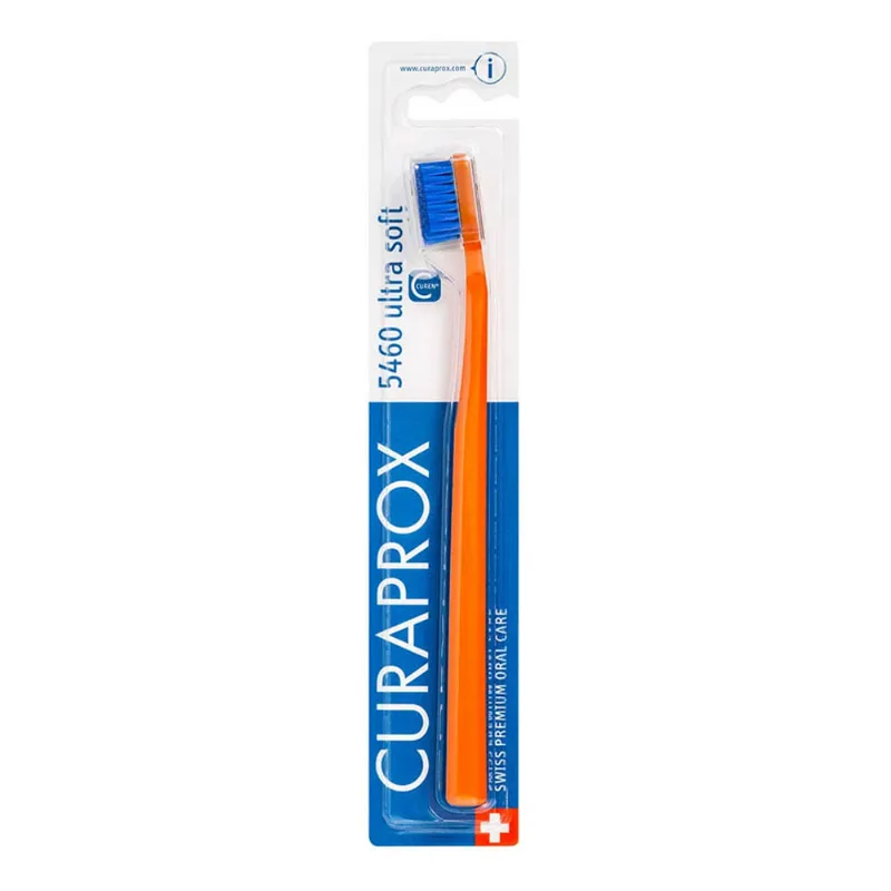 Escova Dental Curaprox 5460 Ultrasoft Larana e Azul 1 Unidade