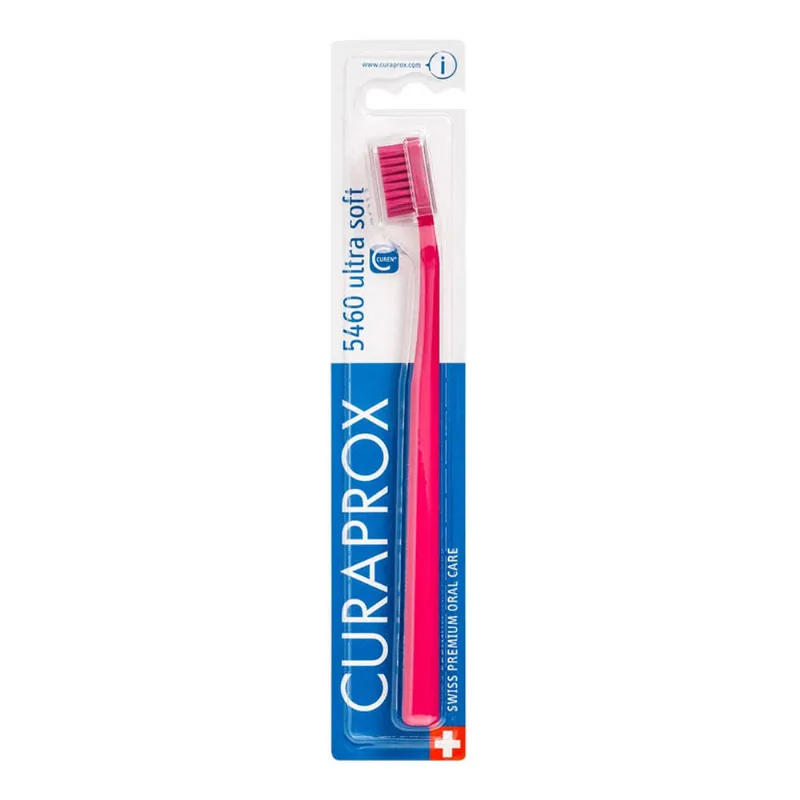 Escova Dental Curaprox 5460 Ultrasoft Rosa 1 Unidade