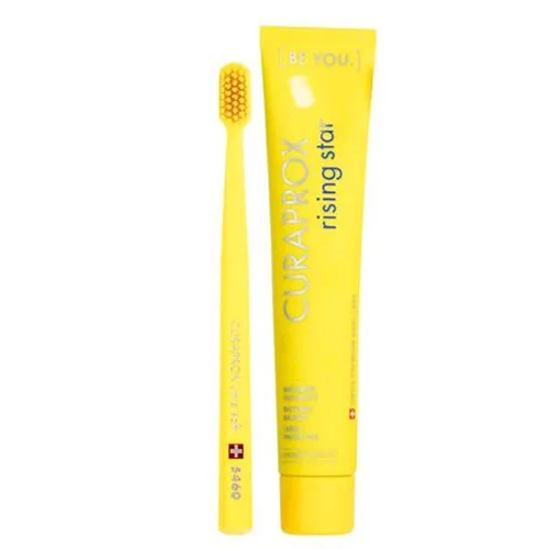 Cr Dt Curaprox Be You 90ml Rising Star Amarelo - CURAPROX