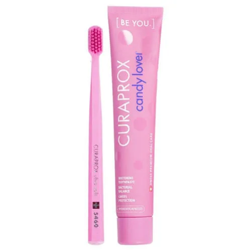 Cr Dt Curaprox Be You 90ml Candy Lover Rosa - CURAPROX