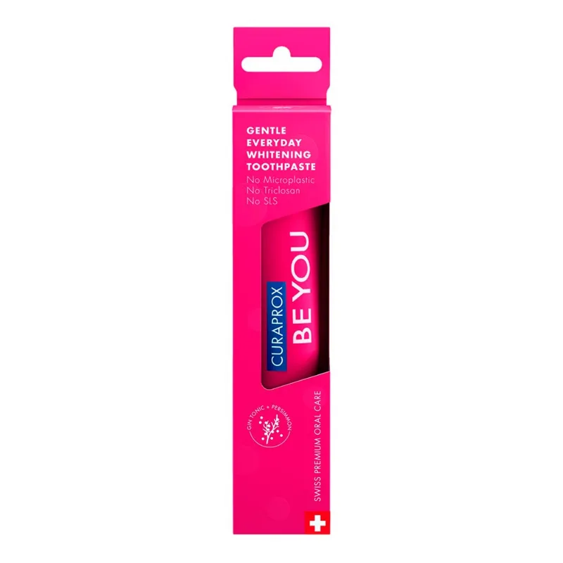 Pasta de Dente Curaprox Be You Challenger Gin Tônica + Caqui 60ml Pasta de Dente Curaprox Be You Gin Tônica e Caqui 60ml