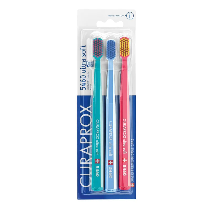 Escova Dental Curaprox Trio CS 3 Unidades - Curaprox - Saúde E Cuidados Pessoais