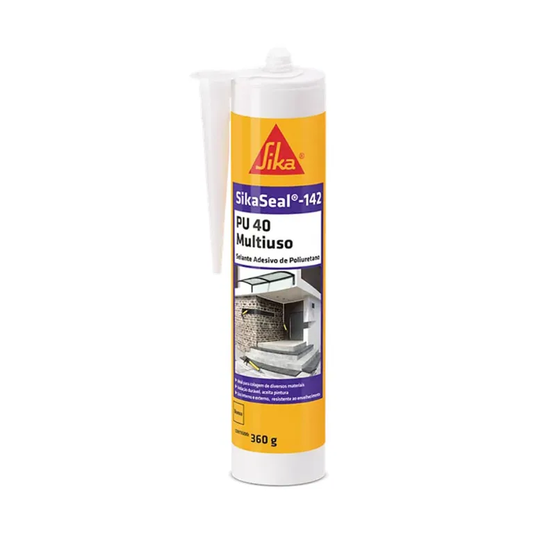 Adesivo Selante Pu40 360g Cinza Sikaseal Multiuso Sika