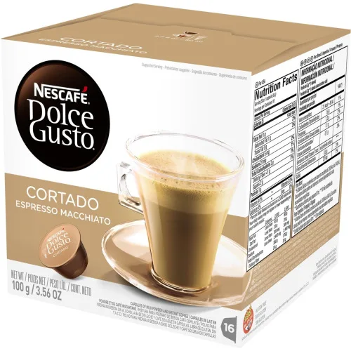 Cafe Moulu En Dosette Arabica 16 Dosettes 100g Dolce Gusto - NESCAFE
