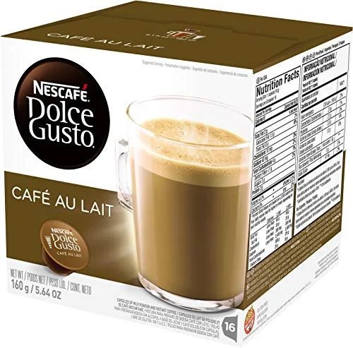 Nescafé Dolce Gusto Café Au Lait 16 Cápsulas Nestlé - NESTLE