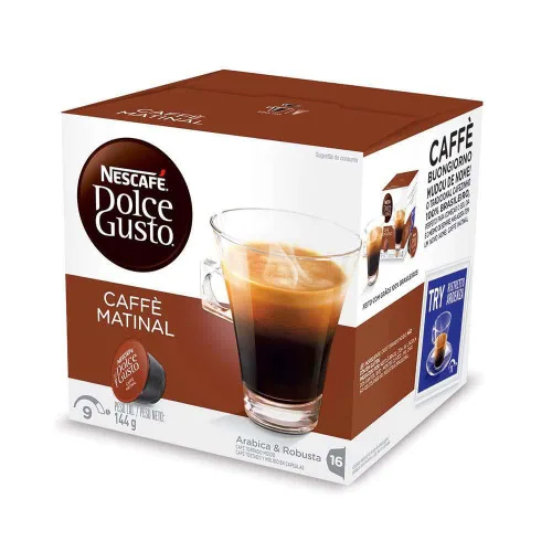 Cápsulas Nescafé Dolce Gusto Caffé Buongiorno 16 Unidades Nestlé - NESTLE - Mercearia