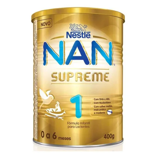 Nan Supreme 1 De 0 A 06 Meses 400g Nestle - NESTLE