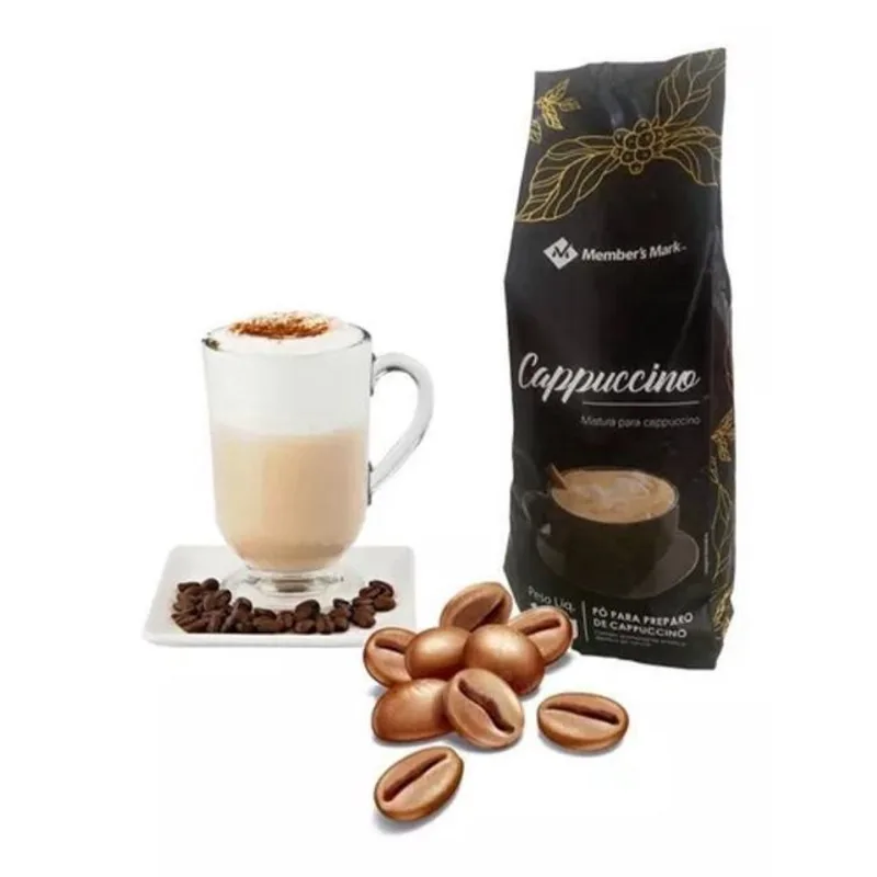 Capuccino Em Pó Importado - 1Kg - Solúvel - Member'S Mark