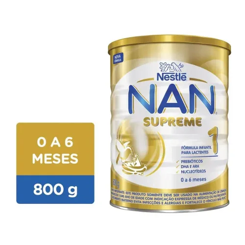 Fórmula Infantil Nan Supreme 1 800g - SUPREME