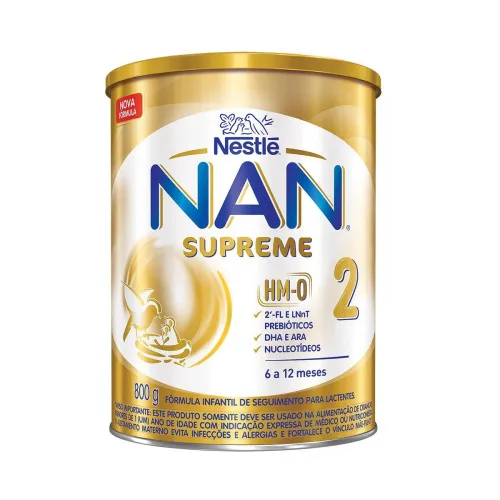 Leite Em Pó Nan Supreme 2 800g Nestle - NESTLE
