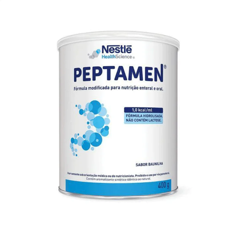 Suplemento de Nutrição Enteral e Oral Peptamen Baunilha 400g