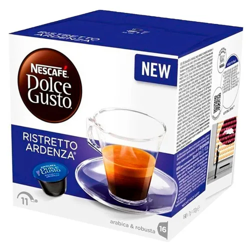 Capsula Dolce Gusto Ristretto Ardenza 16 Capsulas Nestle - NESTLE - Mercearia