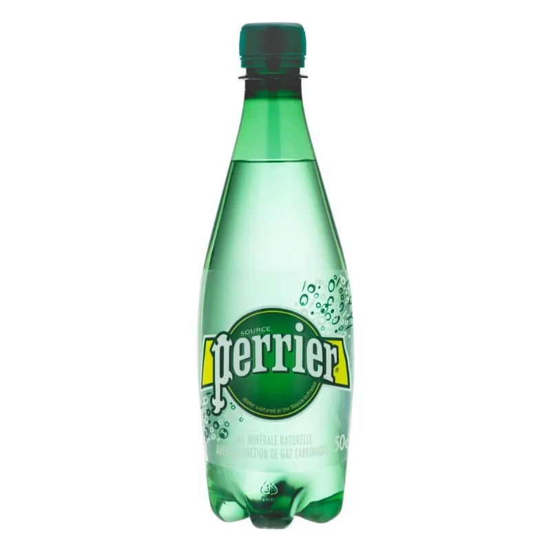 Água Mineral Natural com Gás Perrier Garrafa 500ml