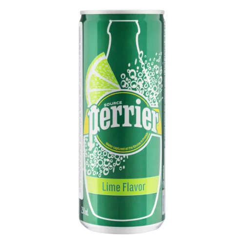 ÁGUA SABORIZADA COM GÁS LIMÃO PERRIER LATA 250ML - PERRIER