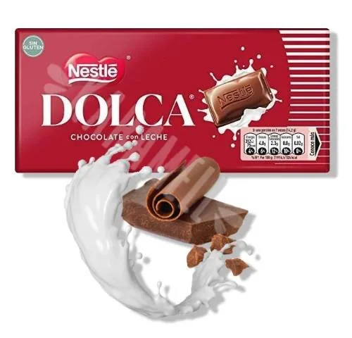 CHOC AO LEITE NESTLÉ DOLCA 100G - NESTLE