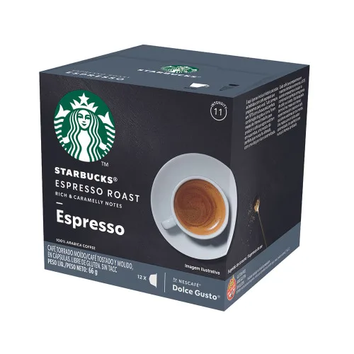 BEBIDA MÁQUINA STARBUCKS COM 12 ESPRESSO ROAST - STARBUCKS