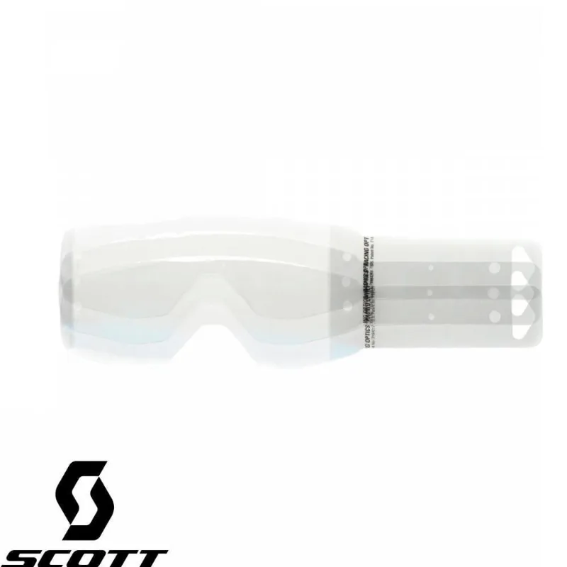 Tear Off Scott Recoil xi 80s Laminado - 10 Unidades